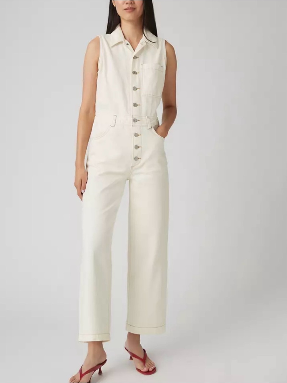 Levis Denim Sleeveless Jumpsuit